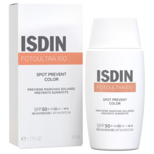 Isdin FotoUltra 100 Spot Prevent Color Prévention Taches Solaires SPF50+ - 50 ml