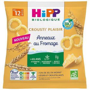Hipp crousti' plaisir - Anneaux au fromage