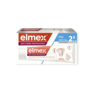 Elmex Anti Caries Professional Dentifrice - 75ml x2