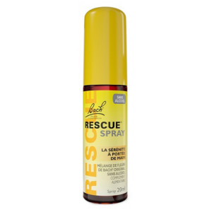 Fleurs de Bach Rescue spray sans alcool - 20ml