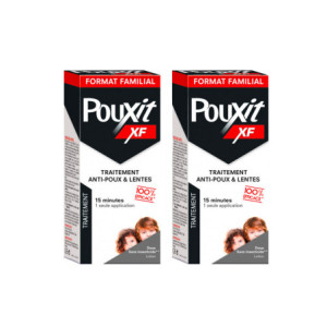  POUXIT Traitement anti-poux et lentes - 2x200ml