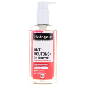 Neutrogena Anti-Boutons + Sans Parfum Gel Nettoyant - 200 ml