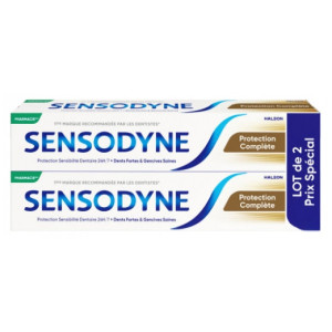 Sensodyne Protection Complète Dentifrice - Lot de 2 x 75 ml
