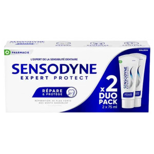 Sensodyne Expert Protect Répare & Protège Dentifrice - Lot de 2 x 75 ml