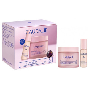 Caudalie Resveratrol [Lift] Crème Cachemire Redensifiante 50 ml + Sérum Liftant Fermeté 10 ml Offert