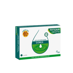 Esculape Pastilles Gorge Miel aux huiles essentielles, 24 unités