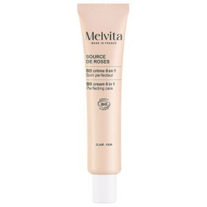 Melvita Source de Roses BB Crème 6 en 1 Teinte : Doré - 40 ml 