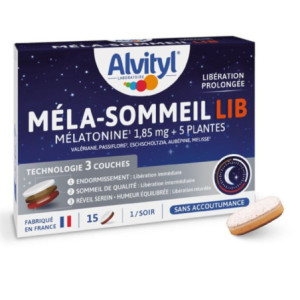 Alvityl Méla-Sommeil LIB - 15 comprimés
