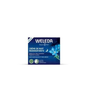 Weleda Crème de Nuit Redensifiante Gentiane Bleue et Edelweiss - 40 ml