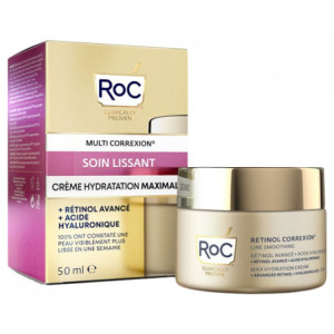 RoC Multi Correxion Soin Lissant Crème Hydratation Maximale - 50 ml
