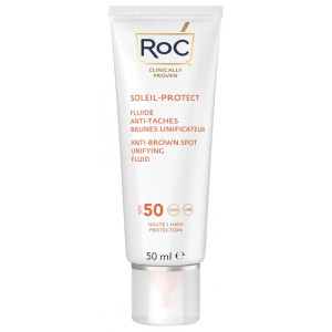 RoC Soleil-Protect Fluide Unificateur Anti-Taches Brunes SPF50 - 50 ml