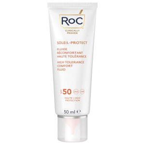 RoC Soleil-Protect Fluide Haute Tolérance Réconfortant SPF50 - 50 ml