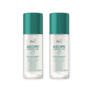 ROC Keops Déodorant à Bille 0% Aluminium - Lot de 2x30ml