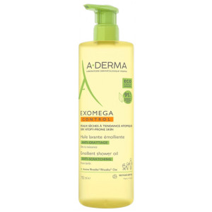 A-DERMA Exomega Control Huile Lavante Émolliente Anti-Grattage - 750 ml