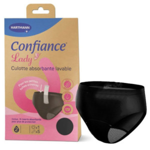 Confiance Lady culotte absorbante lavable - Taille M