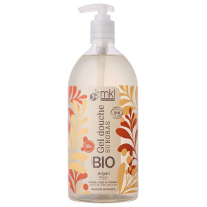 MKL Green Nature Gel Douche Surgras Argan Bio - 1 L