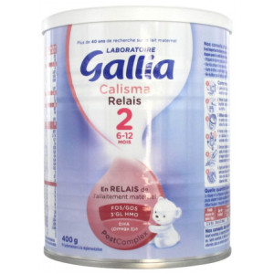 Gallia Calisma Relais 2ème Âge 6-12 Mois - 400 g