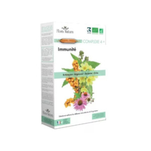 Flora Natura - Vitalité immunité complexe 4+ - 20 ampoules