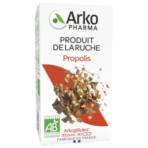 Arkopharma Arkogélules Propolis Bio 40 Gélules