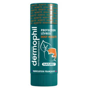 Dermophil Indien Stick Protection Lèvres  Goût : Noisette - 4 g 