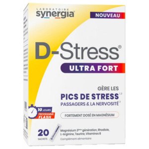 Synergia D-Stress Ultra Fort - 20 Sachets