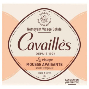 Cavaillès Nettoyant Visage Solide Mousse Apaisante - 70 g