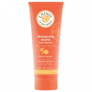 Laino Shampooing Douche Plaisir vitaminé Fraîcheur d'Agrumes - 200 ml