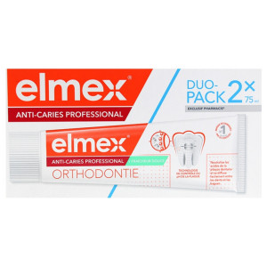 Elmex Dentifrice Anti-Caries Professional Expert - Lot de 2 x 75 ml