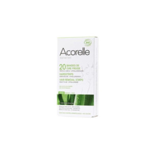 Acorelle Bande de Cire Froide BIO Visage - 20+4 bandes
