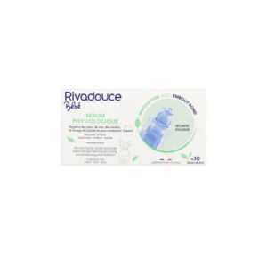 Rivadouce Bébé Sérum Physiologique Unidose - 5ml x30