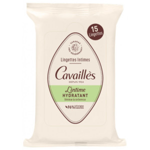 Cavaillès Lingettes Intimes Hydratant - 15 lingettes