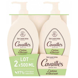 Cavaillès Soin Lavant Intime Hydratant - Lot de 2 x 500 ml