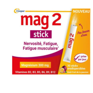 Cooper - Mag 2 Stick magnésium 300mg - 30 sticks