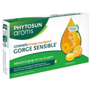 Phytosun Arôms Gommes Gorge Sensible 30 Gummies