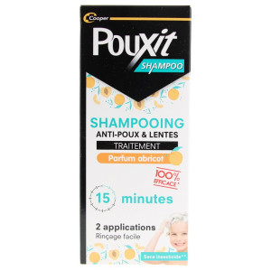 Pouxit Shampoing Anti-Poux & Lentes Abricot - 200 ml