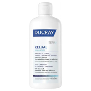 Ducray Kelual Squanorm Shampoing Rafraîchissant Anti-Pelliculaire - 400 ml