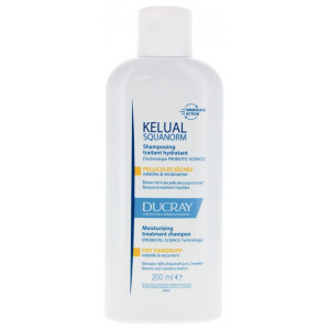 Ducray Kelual Squanorm Shampoing Traitant Hydratant Pellicules Sèches - 200 ml