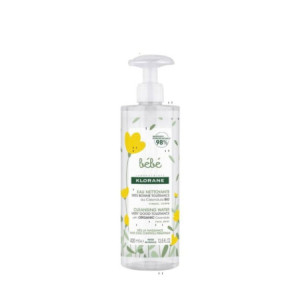 Klorane Bébé Eau nettoyante sans rinçage - 400ml