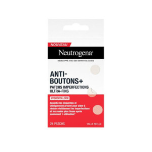 Neutrogena ANTI BOUTONS + Patchs Anti-imperfections Ultra Fins -  24 Patchs