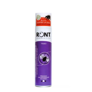 RONT Aérosol anti-acariens / acaricide puissant - 400ml