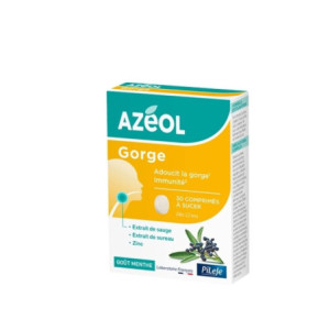 Pileje Azéol Gorge - 30 comprimés à sucer