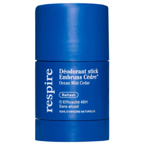 Respire Déodorant Stick Embruns Cèdre - 50 g