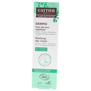 Cattier Dermo Soin de Jour Matifiant Bio - 40 ml