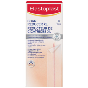 Elastoplast Réducteur de Cicatrices XL 21 Pansements Transparents