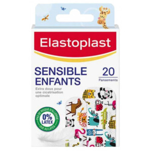 Elastoplast Pansement Sensible Enfants - 20 Pansements 2 Formats