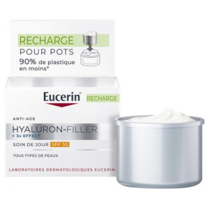 Eucerin Hyaluron-Filler + 3x Effect Soin de Jour SPF30 Recharge - 50 ml