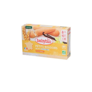 Babybio Petits Boudoirs Vanille 10m - 120g