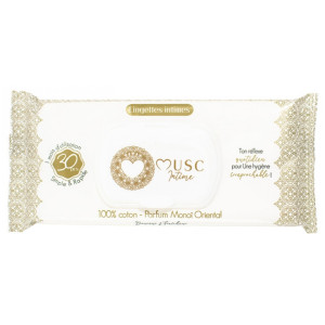 Musc Intime Lingettes Intimes Monoï Oriental - 30 lingettes