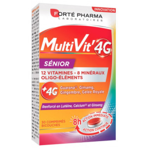 Forté Pharma Vitalité 4G Sénior - 20 Ampoules