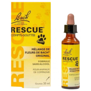 Rescue Bach Pets Compte-Gouttes - 20 ml